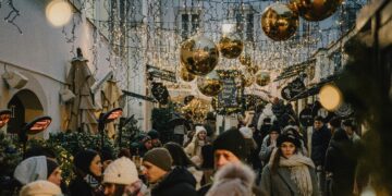 A picture of advent in Zagreb