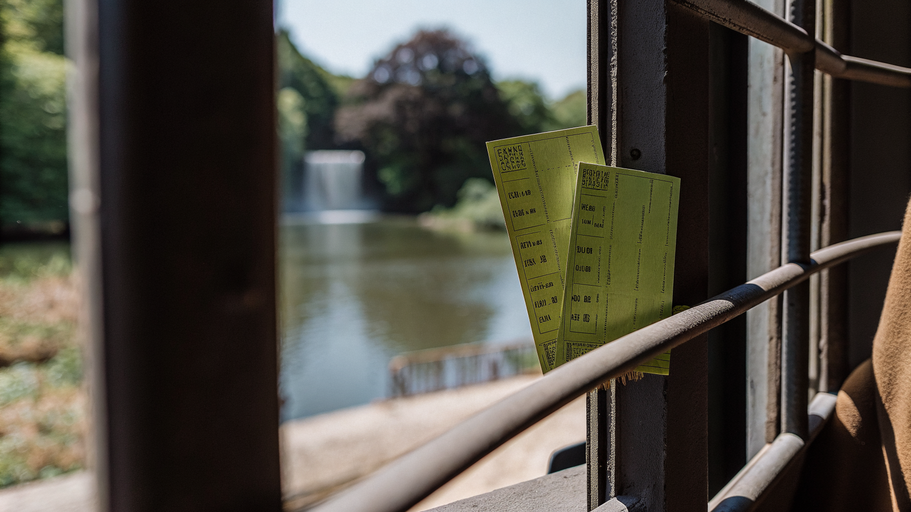 Illustration of three ticket tiers representing Plitvice Lakes seasonal pricing